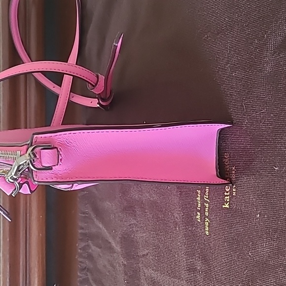 Kate Spade Vibrant Pink Crossbody Bag - Picture 4 of 12